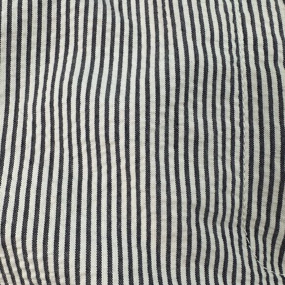 Ann Taylor LOFT Skirt Womens Size 8 Seersucker Short Striped Straight Pencil - Picture 4 of 11